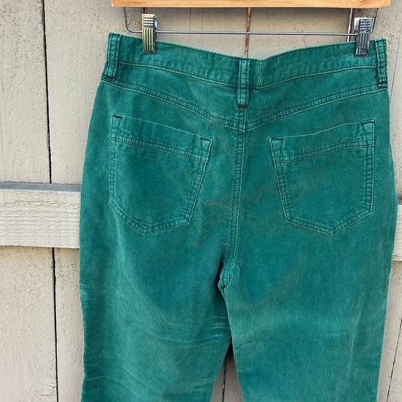 We the Free Corduroy Jeans Free People Cords Green Sz 29 Bohemian Retro Jeans - Picture 5 of 5